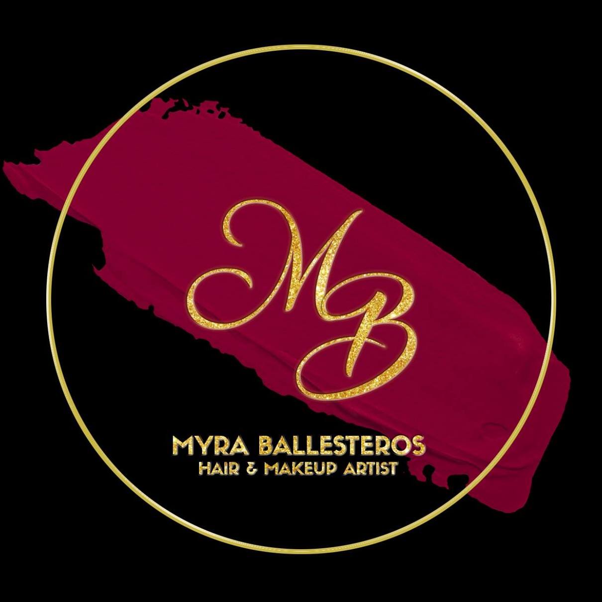Myra Ballesteros Professional Hair and Make-Up Artist Pampanga Logo